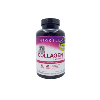 Neocell Super Collagen + C 6000 mg. คอลลาเจน 600 มก.บำรุงผิว ผิวใส 250เม็ด