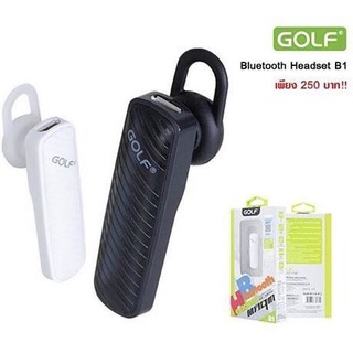 หูฟังบลูทูธ Golf Bluetooth Headset Small Talk B1