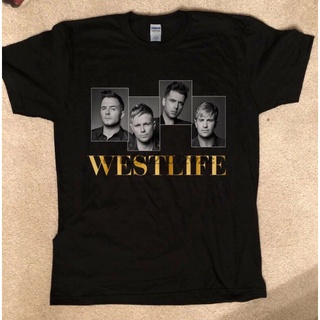 ขายดี!Westlife Pop Vocal Group The Twenty Tour Wear Westlife Reunion Tour Concert Baggy 2233 เสื้อยืดลําลอง สไตล์สปอร์ต