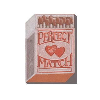 [MT06-00000028] พรมเช็ดเท้า พรมดักฝุ่น ลาย Pink Matchbox ขนาด 60x80 ซม (Valentine Collection)