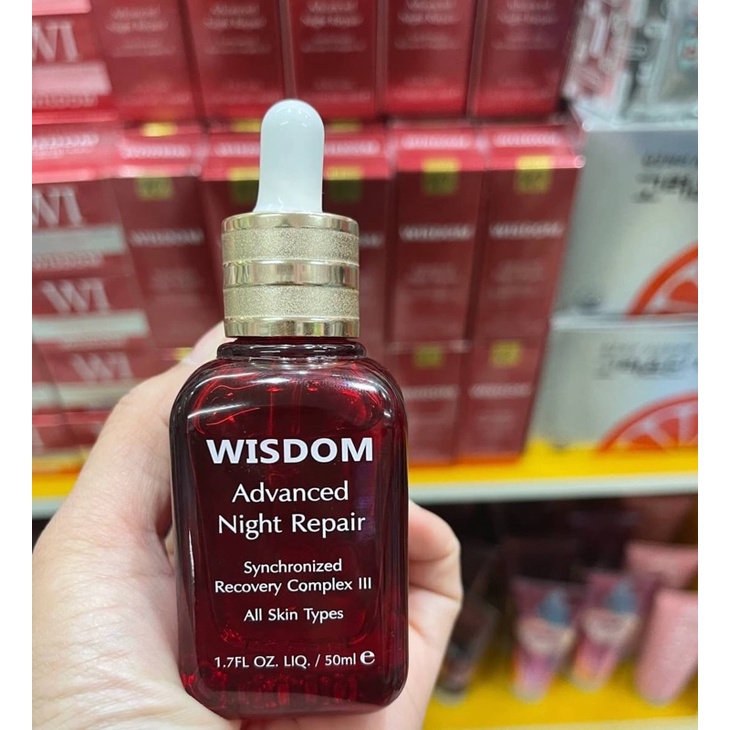 Wisdom Advanced Night Repair Serum 50ml.
