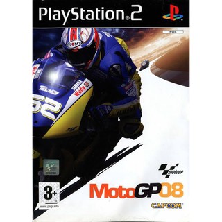 Ps2 แผ่นเกมส์ MotoGP 08