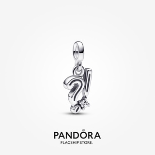 Pandora จี้ชาร์ม Charm ME Express Exclaim Mini Dangle Charm ของขวัญวันหยุด สําหรับผู้หญิง p804