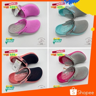 รองเท้า หัวโต รองเท้าแตะ พร้อมส่ง !!! รองเท้าลำลองแฟชั่น สไตล์ Crocs LiteRide 360 Clog สีผู้หญิง