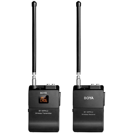 BOYA BY-WFM12 VHF Wireless Microphone ไมโครโฟนแบบไร้สาย คลื่นสัญญาณแบบ VHF