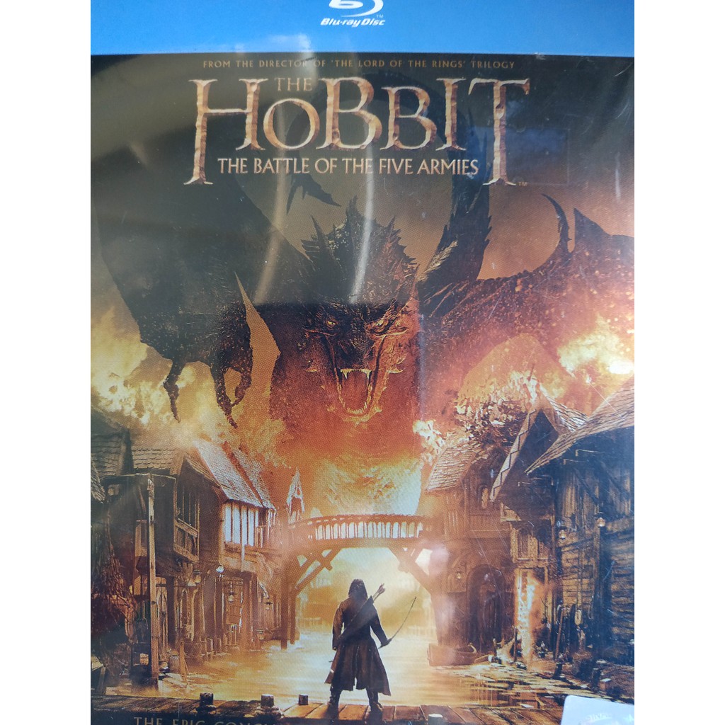 The Hobbit The battle of the five armies Bluray steel book edition บลูเรย์กล่องเหล็ก เดอะฮอบบิตภาค3 
