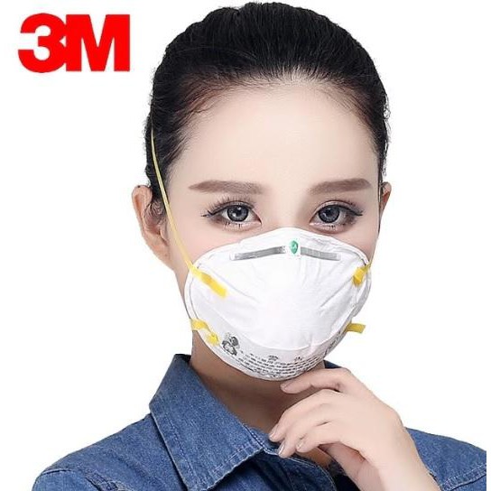 หน้ากากกันฝุ่น 3M ป้องกันฝุ่นละออง PM2.5 มาตรฐานN95 รุ่น 8210