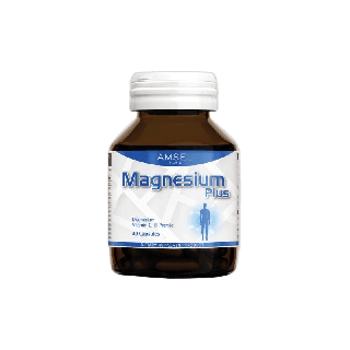 Amsel Magnesium Plus แอมเซล แมกนีเซียม พลัส (30 แคปซูล)