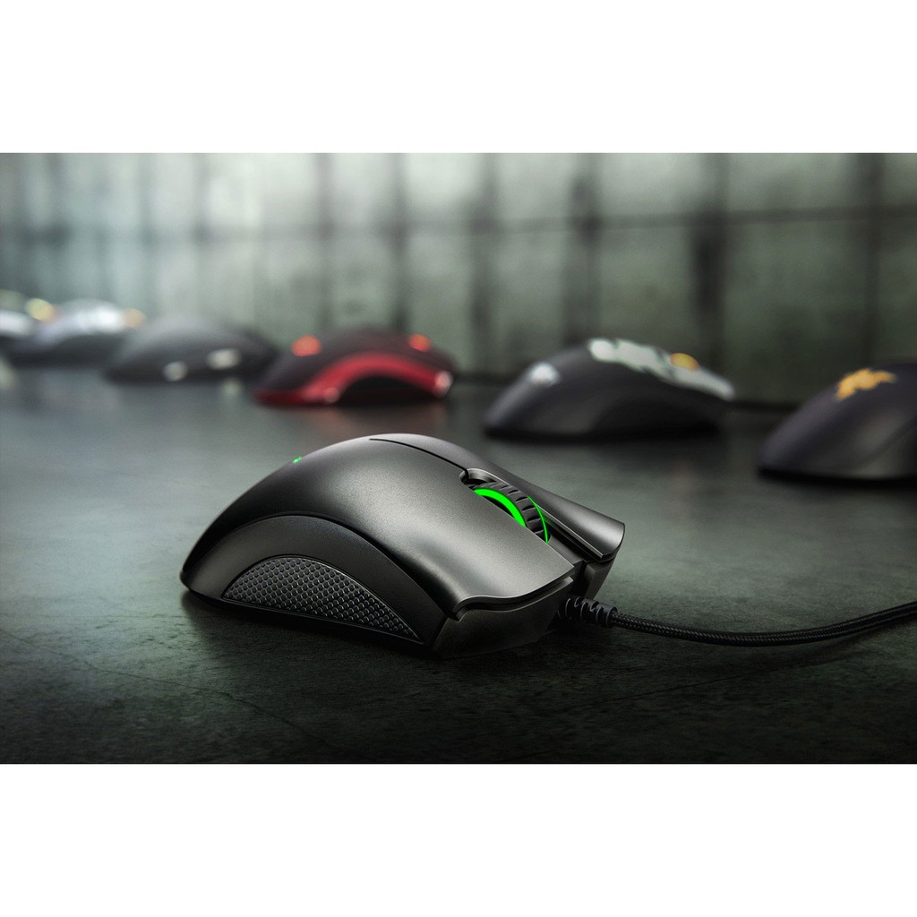 Razer DeathAdder Essential Gaming Mouse (Black) เมาส์เล่นเกมสีดำ ของแท้ ประกันศูนย์ 2ปี