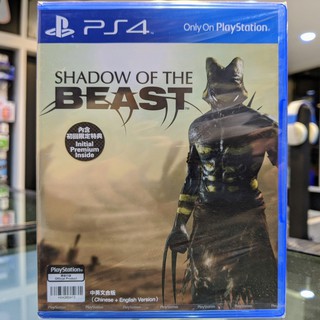 (ภาษาอังกฤษ) มือ1 Shadow of The Beast แผ่นเกม PS4 แผ่นPS4 (Only On Playstation)