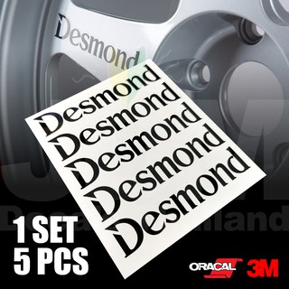 สติ๊กเกอร์ ติดล้อ Desmond Regamaster