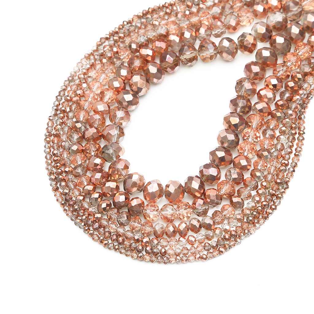 ลูกปัดคริสตัล หลายขนาด สำหรับทำเครื่องประดับ ขนาด 2 - 10 มม. - รูปที่ 6