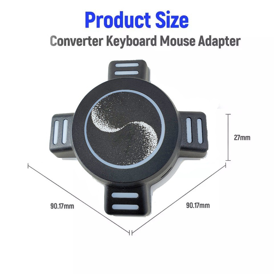 P004 Game HUB Controller Converter Keyboard Mouse Adapter for Switch/Xboxone/PS4/PS3