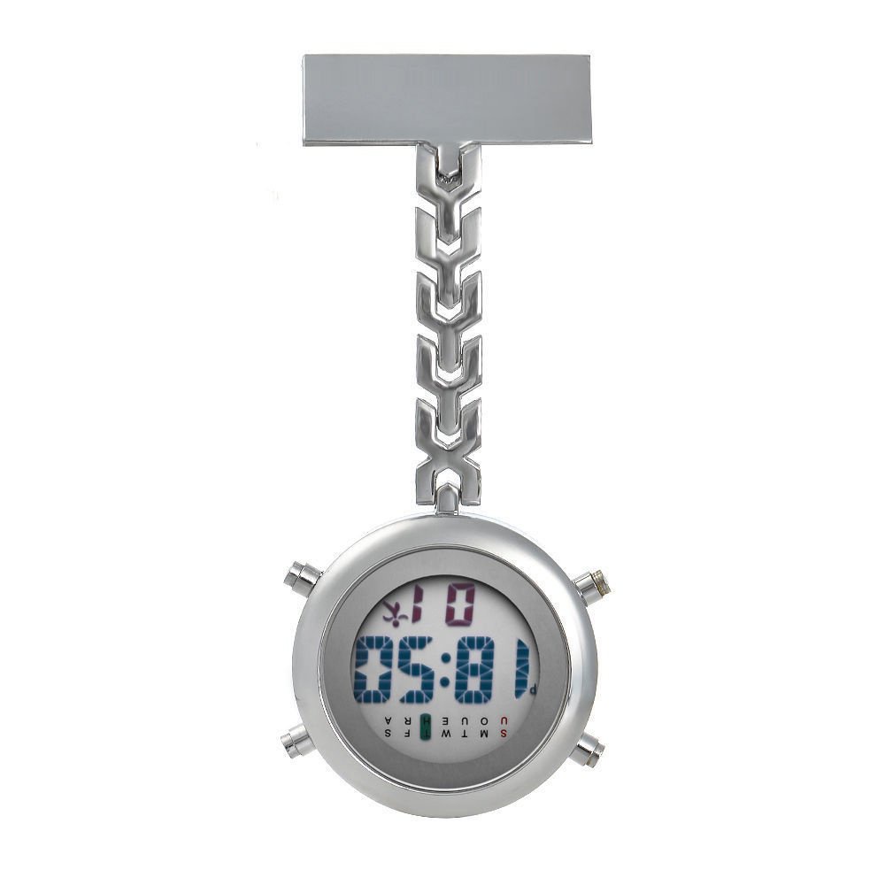 2021 nurse watch pocket watch new multifunctional metal electronic
