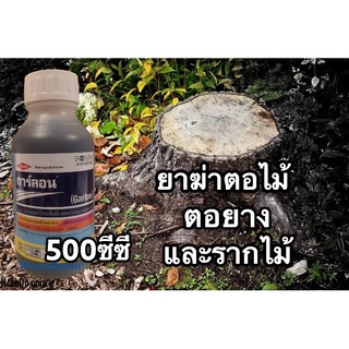 การฺ์ลอน สารกำจัดตอไม้ ทำลายตอไม้ ฆ่าตอไม้ ป้ายตอไม้ กำจัดตอไม้ 500ml