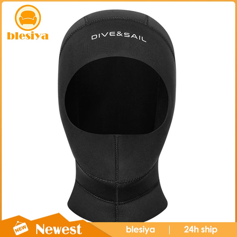 [🆕Blesiya) หมวกว่ายน้ํา 3 มม. Neoprene Wetsuit Hood Diving Surfing Kayaking Beanie