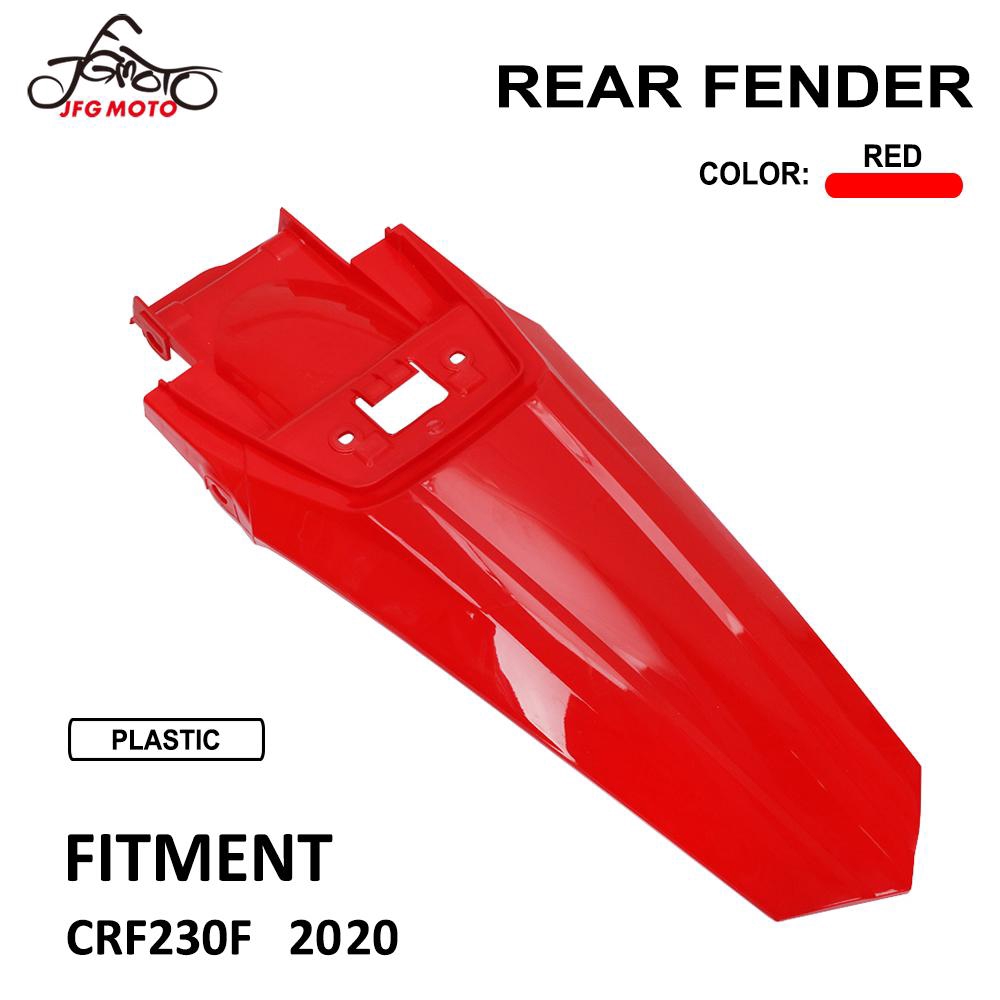 JFG MOTO Motocycle Bodyset Cover Plastic Body Kit Fairing rear Fender Mudguard For  CRF230F CRF230 F 2020 motorcycle accessories parts