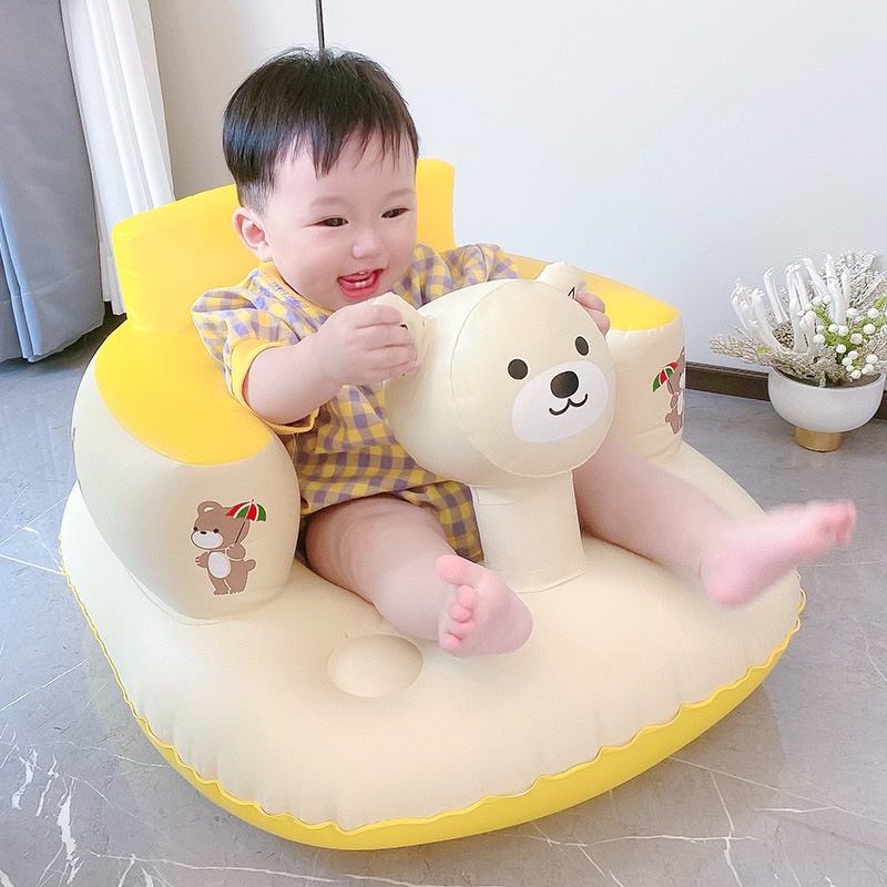 เบาะหัดนั่ง เบาะลมฝึกนั่งเด็ก สำหรับเด็กไว 3 เดือนขึ้นไป