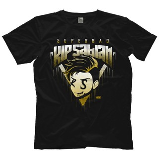 เสื้อยืดผ้าฝ้ายพิมพ์ลายขายดี AEW Kip Sabian - Superbad