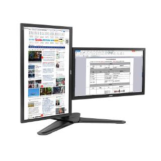 Loctek D2D Desktop Stand 10”-30” Dual Monitor Holder Full Motion LED LCD Computer Mount Arm Max.Loading 10kgs each other #5