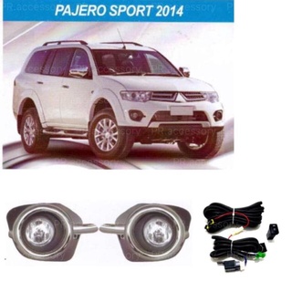 ไฟตัดหมอก ไฟสปอร์ตไลท์ MITSUBISHI PAJERO SPORT 2014