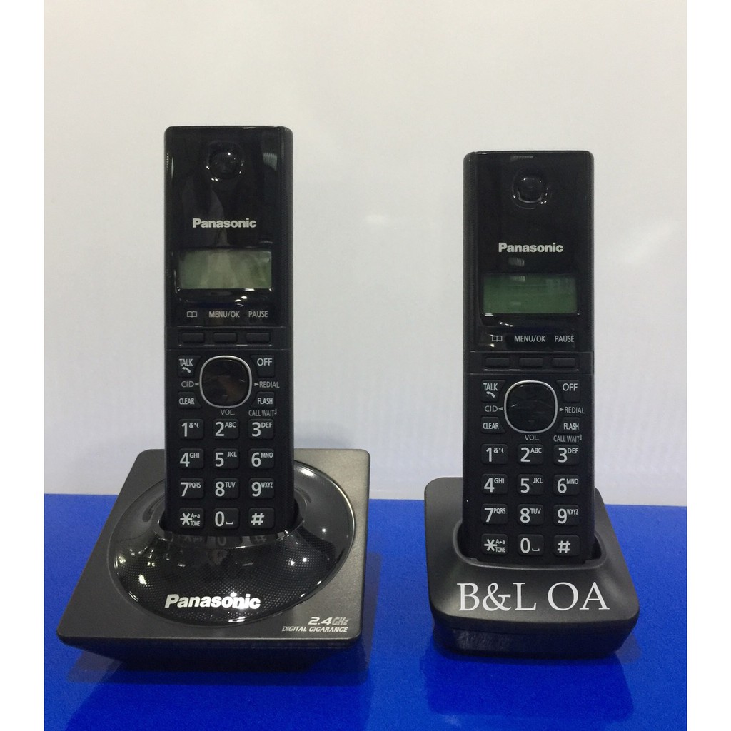 Panasonic โทรศัพท์ไร้สาย Kx-Tg3452Bxb(สีดำ)2.4 Ghz Caller Id | Shopee  Thailand