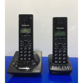 Panasonic โทรศัพท์ไร้สาย KX-TG3452BXB(สีดำ)2.4 GHz Caller ID