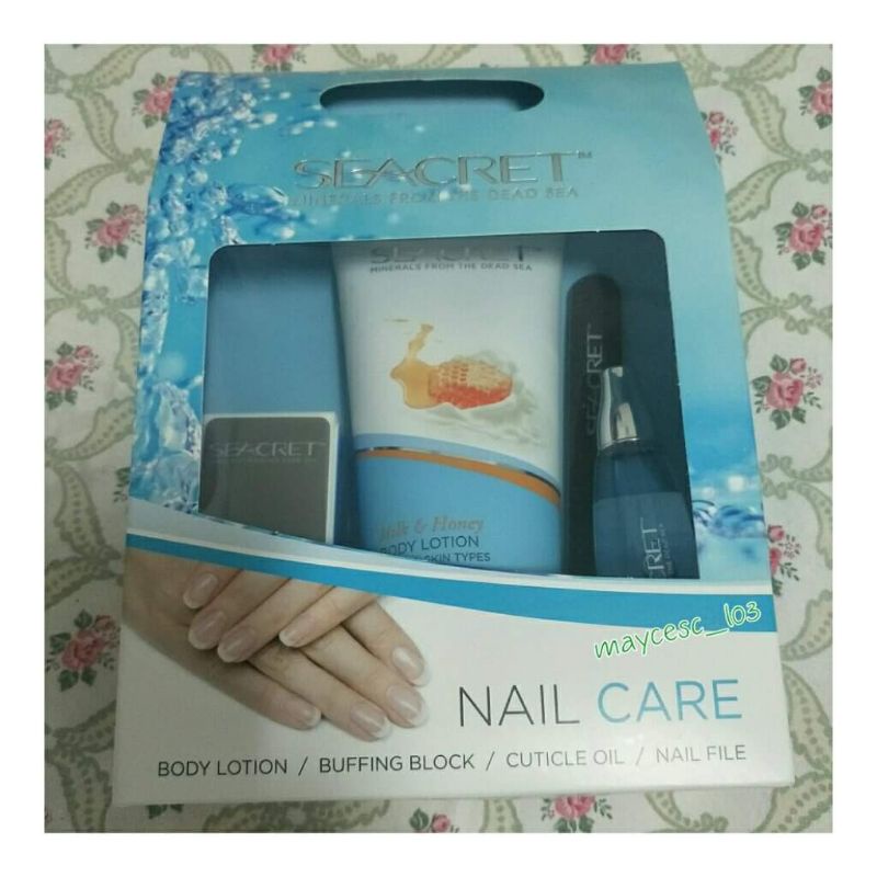 SEACRET nail care (ซีเคร็ท ดูแลเล็บและผิวกาย, บล็อกขัดเงาเล็บ)