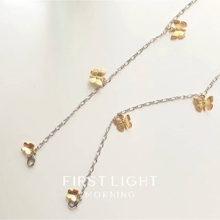 First Light Morning : Ally Butterfly Chain (แถมยางเกี่ยวแว่น) สายคล้องแว่นตา mask chain สายคล้องแมส