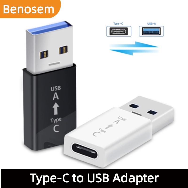 Benosem อะแดปเตอร์แปลง type-C เป็น USB Typc-C รองรับการชาร์จ และการถ่ายโอนข้อมูล