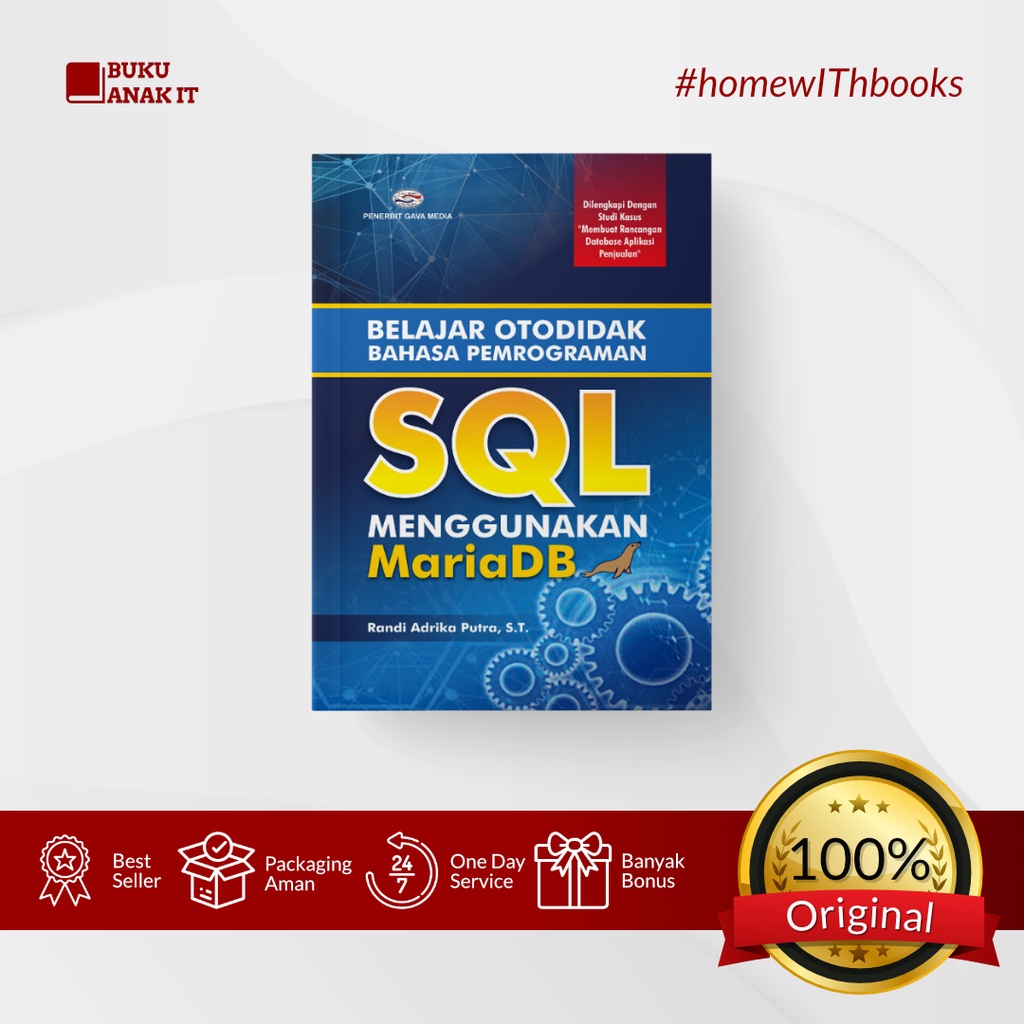 Sql PROGRAMING LANGUAGE AUTODIDICT LEARNING หนังสือ USING MARIADB