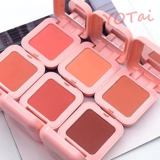 YOTAI ❤️LAMEILA❤️ บลัชออน บลัชออนโทนส้ม บรัชออนทาแก้ม ชมพูพีช ส้มพีช เนื้อดี สีสวย ติดทน Blusher