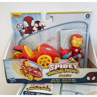 Marvel Spidey and His Amazing Friends Iron Man Action Figure Toy ฟิกเกอร์ Marvel Spidey and His Amazing Friends Iron Man ของเล่นสําหรับเด็ก