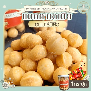 แมคคาเดเมีย สูตรอบ Bar-B-Q 1 กระปุก ขนาด 255 กรัม  แมคคาเดเมียอบ macadamia ถั่วอบ ถั่ว เกรดพรีเมียม บาร์บีคิว
