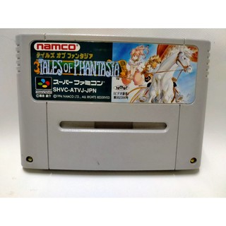 ตลับเกม Tales of Phantasia  RPG  ของ Super Nintendo หรือSFC