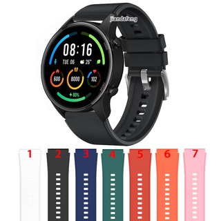 สายรัดนาฬิกา ชนิดซิลิโคนนูน แนวกีฬา สำหรับ Xiaomi Mi Watch Color