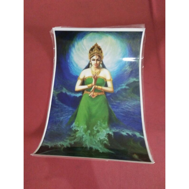 Kanjeng rato kidul South Beach Poster A3 Paper