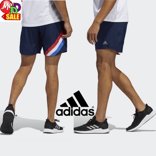 Adidas - ใหม่ กางเกงขาสั้นพร้อมซับในใส่วิ่งออกกำลังกายทรงเรกูลร์ ADIDAS OWN THE RUN NATION SHORTS FM5801