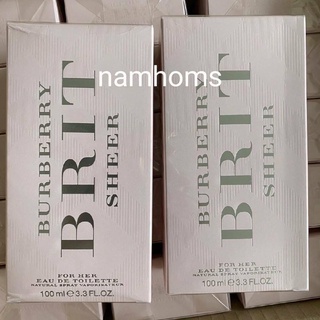 Burberry brit sheer edt 100ml