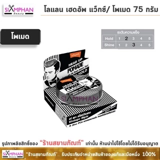 โลแลน เฮดอัพ แว็กซ์/โพเมด 75 กรัม | Lolane Head Up Wax/Pomade