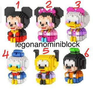 Legonano เลโก้ นาโน lego nano nanoblock set6กล่อง