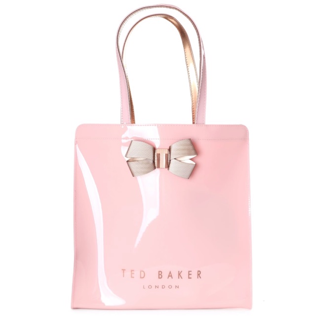 ส่งฟรี! กระเป๋า TED BAKER large bow icon bag (light pink) แท้100% 🇬🇧