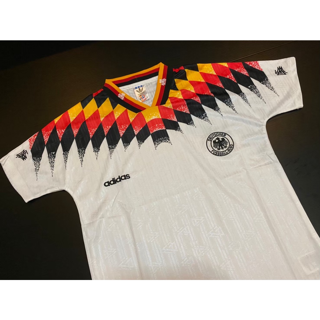 เสื้อฟุตบอลย้อนยุค - ทีมชาติ เยอรมันนี Germany เหย้า ปี 1994-1996 เกรด AAA