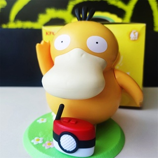 【พร้อมส่ง】ของเล่นฟิกเกอร์ โปเกม่อน KFC Dancing Psyduck KFC ของขวัญวันเกิด