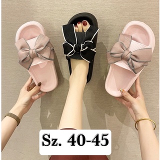 พร้อมส่ง จากไทย👠รองเท้าแตะเพื่อสุขภาพ รุ่นโบว์ใหญ่ 40-45