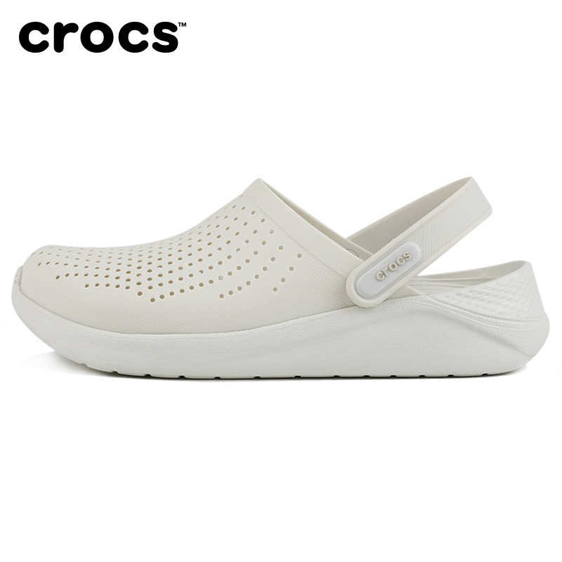 Crocs LiteRide Clog งาน Outlet ถูกกว่า Shop ใส่ได้ทั้งหญิงและชาย ใส่กับเสื้อผ้าได้ทุกแนว รองเท้าcrocs crocsรองเท้า นุ่มส