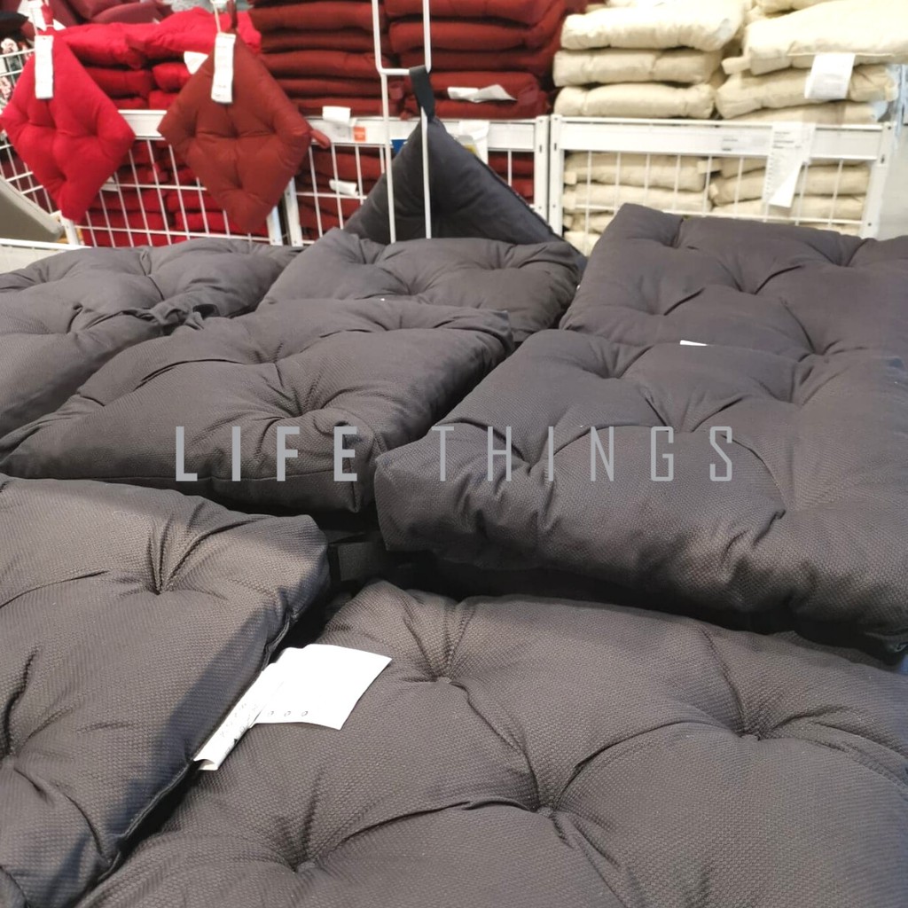 IKEA MALINDA เบาะรองนั่งเก้าอี้ 40/35x38x7 ซม