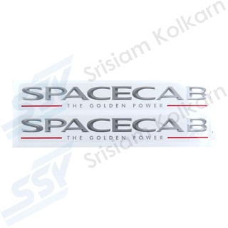 OEM สติกเกอร์แคป TFR98 รง. "SPACECAB"