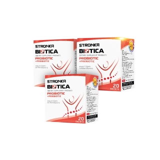 [ส่งฟรี] BIOTICA STRONKA โปร 2 แถม 1 Probiotic Prebiotic ไฟเบอร์ ดูแลระบบขับถ่าย ลดท้องผูก เสริมภูมิคุ้มกันร่างกาย