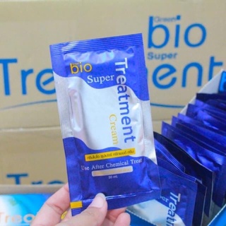 GREEN BIO Super Treatment ทรีทเม้นท์ ครีมหมักผม (ซองน้ำเงิน)